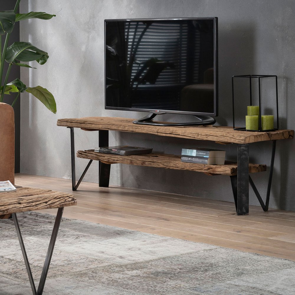 Meuble TV bois massif